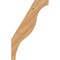 Ekena Millwork 3 1/2"W x 20"D x 32"H Funston Smooth Knee Brace, Western Red Cedar BRC04X20X32FST00SWR - alternate 3